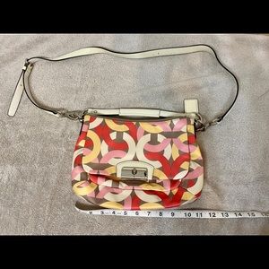 COACH cross body purse
